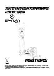 SPARTAN sport 1332 Owner's Manual