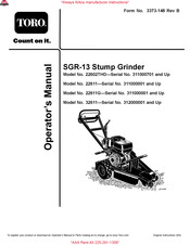 Toro 22611G Operator's Manual