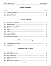 Edge Technologies Rebel 102SE Manual