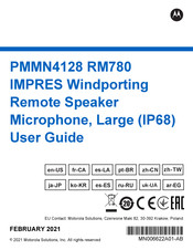 Motorola PMMN4128 User Manual