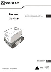 Zodiac TornaX Installation And User Manual