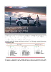 Genesis DIGITAL KEY 2 User Manual