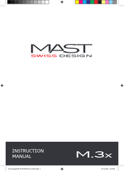 MAST M.3x Instruction Manual
