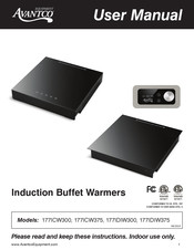 Avantco 177ICW375 User Manual