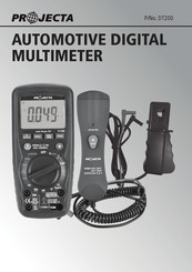 Projecta DT200 Manual