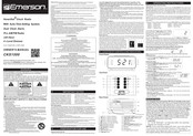 Emerson SmartSet CKS1500 Owner's Manual