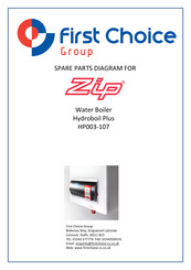 First Choice Zip Hydroboil Plus Manual