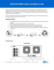 Sans Digital EliteSTOR ES424X12 Quick Installation Manual