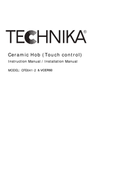 Technika VCER60 Instruction Manual