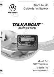 Motorola TALKABOUT T10 User Manual