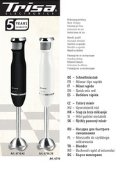 Trisa electronics 6710.70 Instructions For Use Manual