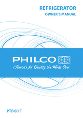 Philco PTB 80 F Owner's Manual
