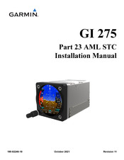 Garmin GI 275 Installation Manual