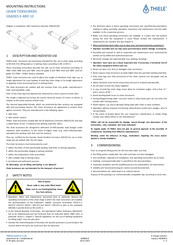 Thiele TWN 1452 Mounting Instructions