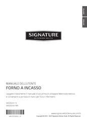 Signature Kitchen Suite SKSOV2421MS Owner's Manual