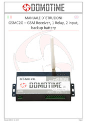 Domotime GSMC2G Manual