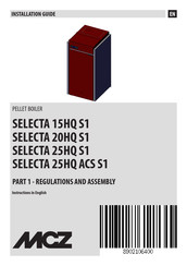 MCZ SELECTA 25HQ S1 Installation Manual