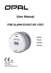 Opal KD-125C User Manual