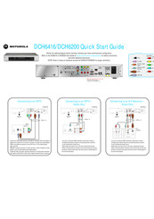 Motorola DCH6200 Quick Start Manual