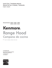 Kenmore 51353 Series Use & Care / Installation Manual