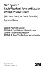 3M Dynatel 2250ME Series Operator's Manual