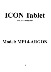 ICON MP14-ARGON Instructions Manual