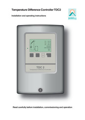 Sorel TDC 2 Installation And Operating Instructions Manual