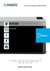 MESTIC MCC-25 DC User Instructions