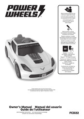 Power Wheels FCD22 Owner's Manual