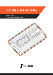 DEICO ONYX DE4001 User Manual