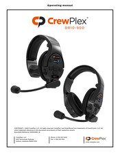 CrewPlex DR10-900 Operating Manual