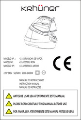 KRHÜNER 43142 Instruction Manual