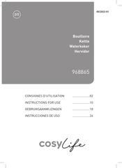 Electro Depot COSYLIFE 968865 Instructions For Use Manual