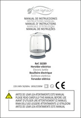 san ignacio 50289 Instruction Manual