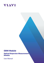 Viavi ODM V2 User Manual