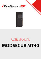 MAXIGLOBAL MODSECUR MT 30 User Manual