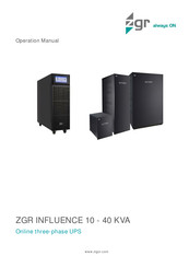 ZGR INFLUENCE Operation Manual