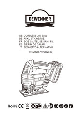 DEWINNER VPCD2245 Manual