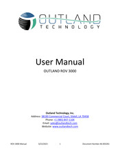 Outland Technology ROV 3000 User Manual