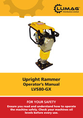 Lumag LVS80-GX Operator's Manual