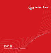 Anton Paar DMA 35 Standard Operating Procedure