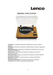 LENCO LS-55BK Manual
