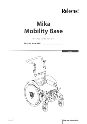 Rehatec Mika Instructions For Use Manual