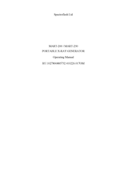 Spectroflash MART-200 Operating Manual