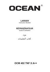 Ocean OCM 402 TNF X A++ Instruction Booklet