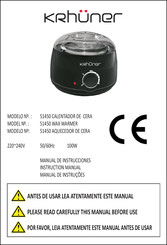 KRHÜNER 51450 Instruction Manual