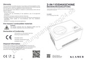 Klamer 63996 User Manual