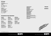 BTI Unimaster UM 250 ES Instructions Manual