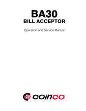 Coinco BA32SA Operation And Service Manual