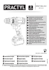practyl 18ID1-30.1A Original Instructions Manual